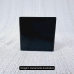 Placa Quadrada de Obsidiana Negra - 7cm  - Unidade